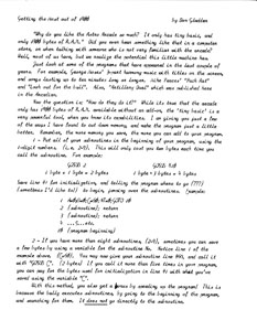 Getting the Most out of 1800